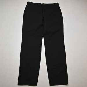 Perk 34x32 Black Stretch Slim Chino Mens Pants